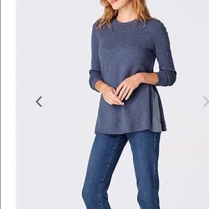 J Jill mixed media sweater